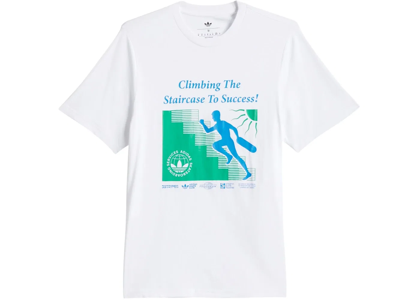 Футболка с принтом Corpo Solutions Tee Adidas, White