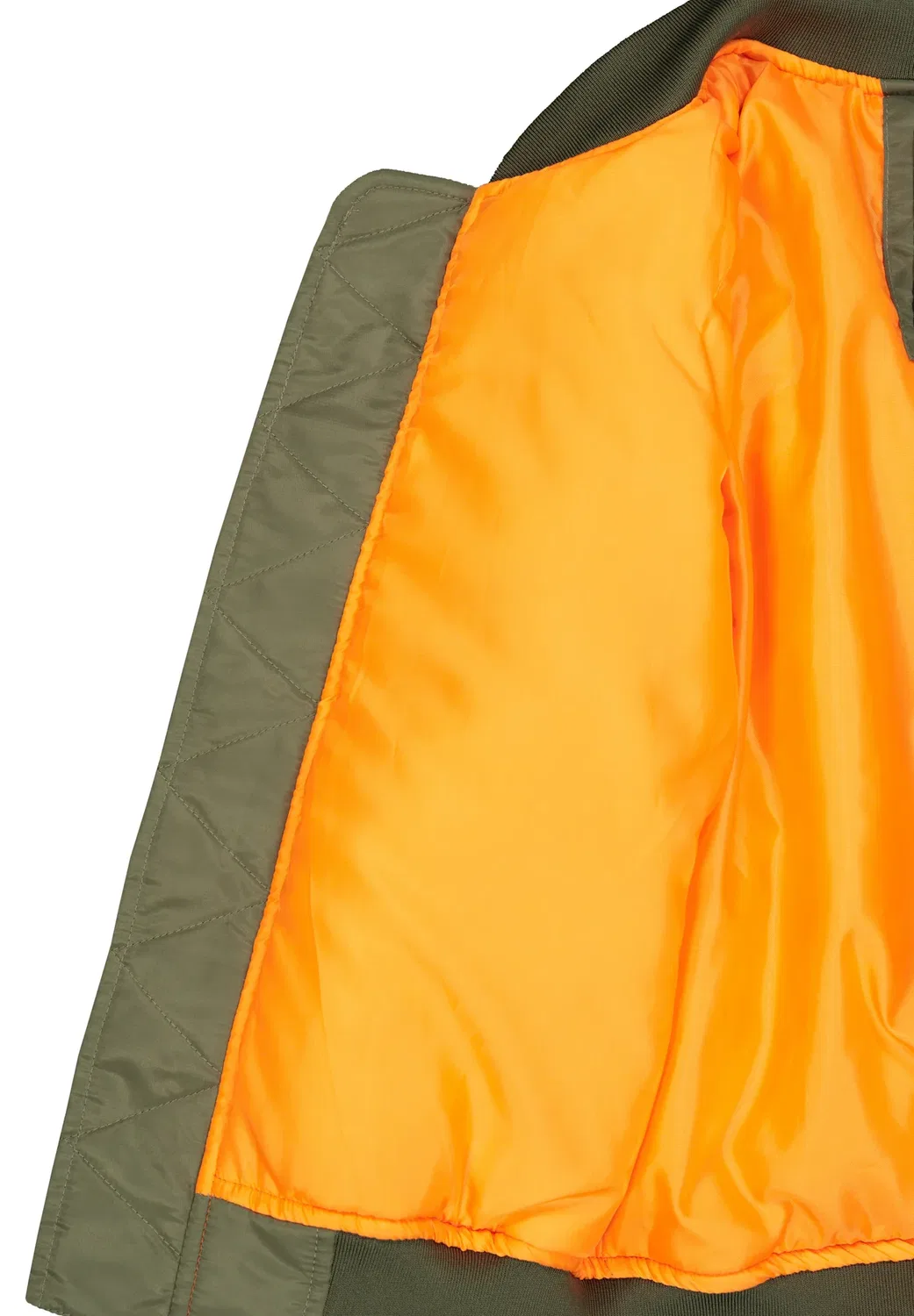 Детские - бомберы ma-1 k унисекс - бомбер Alpha Industries, Sage-Green — фото 3