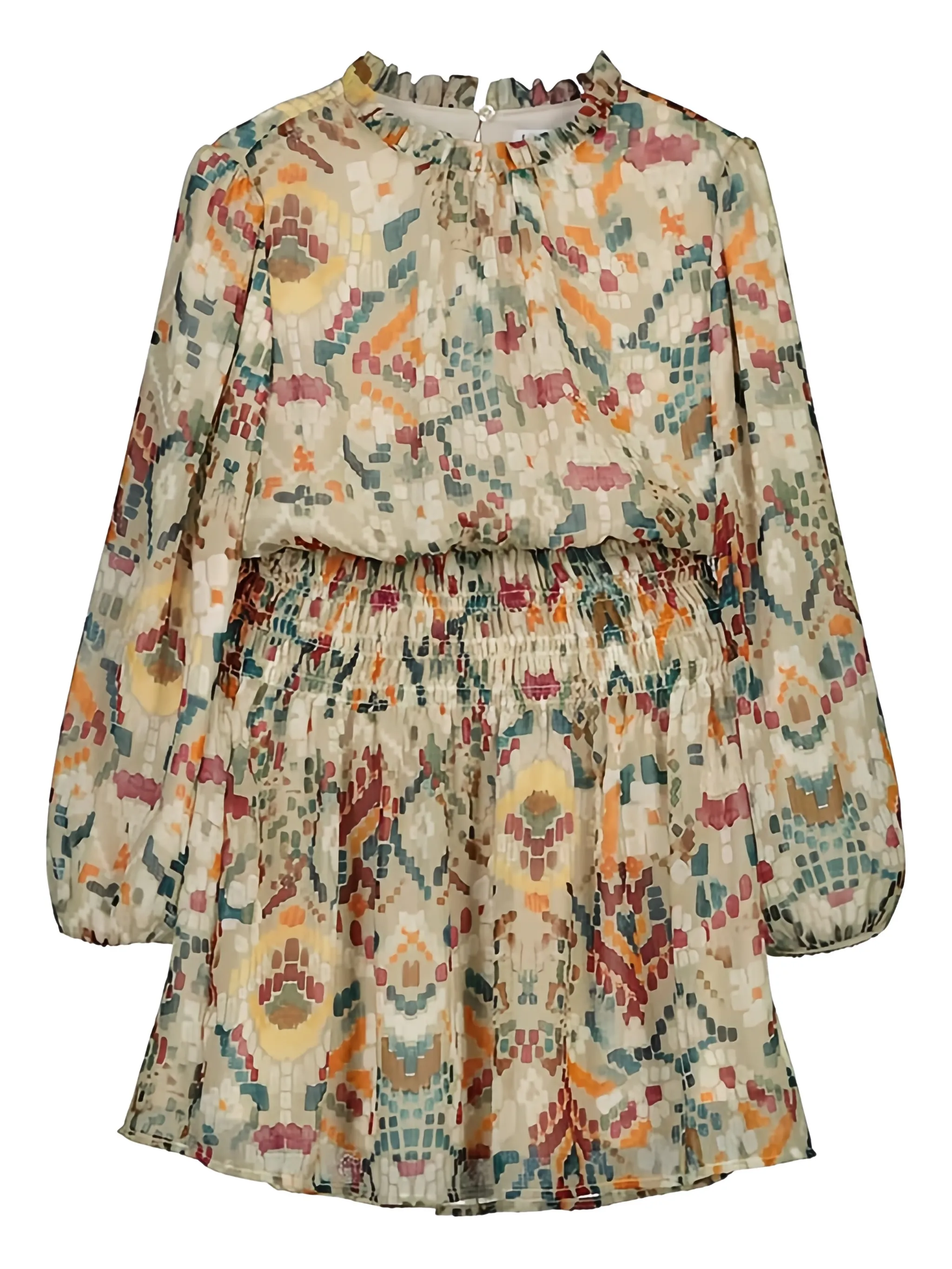 

Платье с принтом Mayoral, коричневый