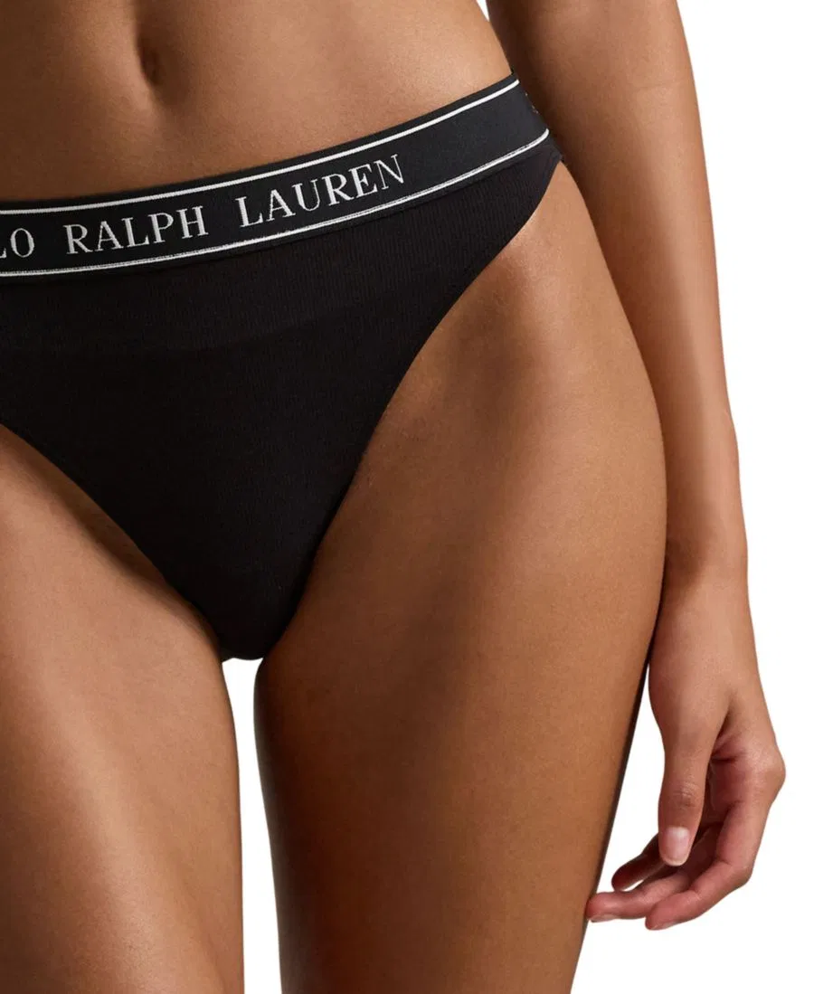 Женские бикини-трусики Polo Ralph Lauren, Black — фото 2