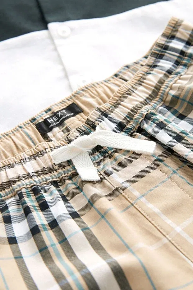 Детский комплект из футболки и шорт с принтом Next Baby, Color Blocked — фото 3