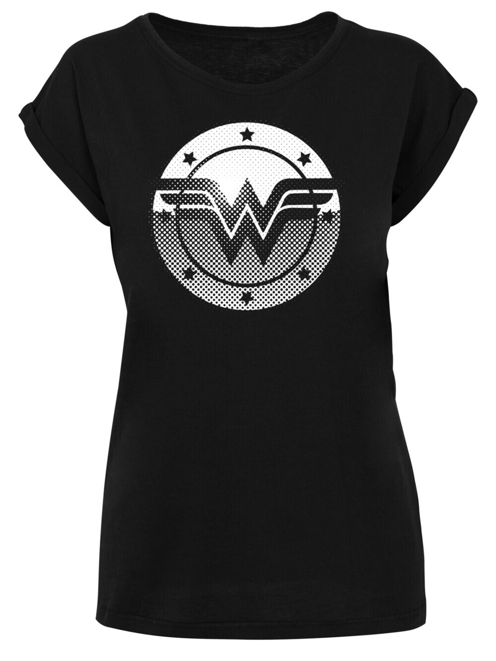 

Рубашка F4Nt4Stic DC Comics Wonder Woman Spot Logo, черный