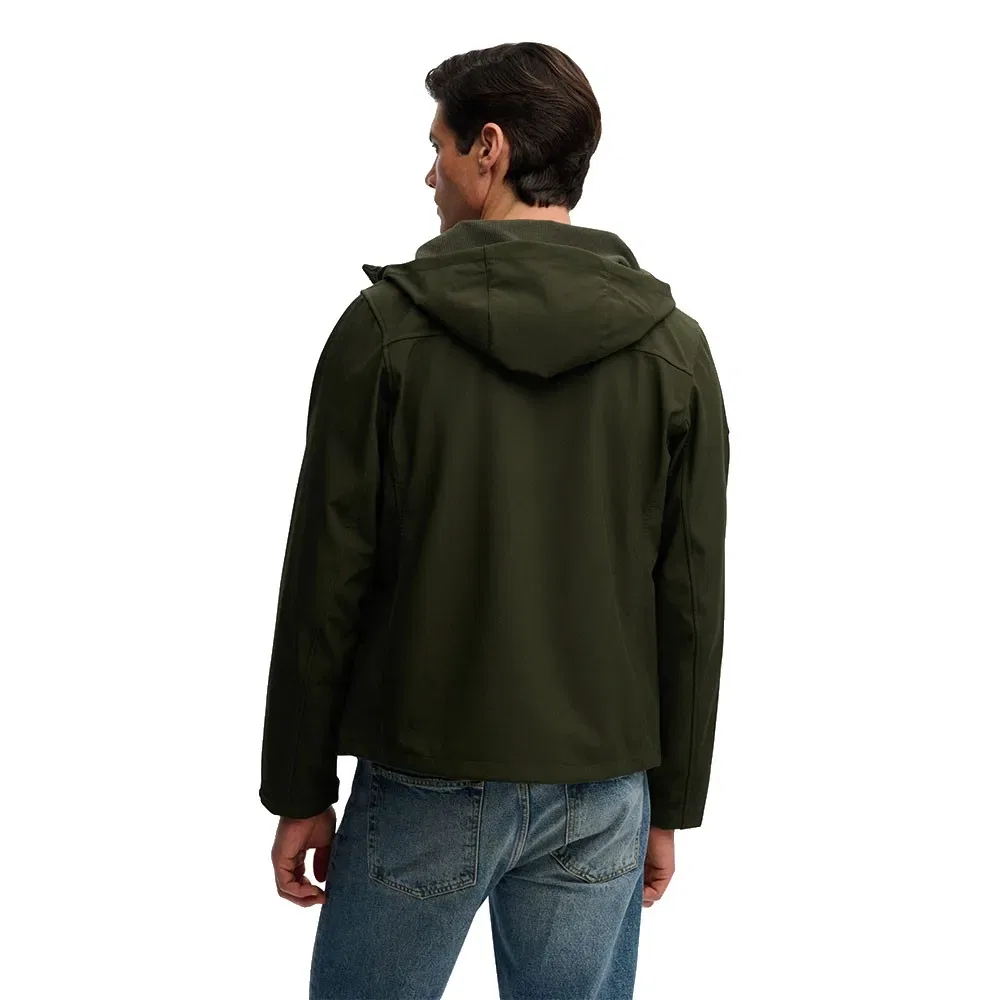 Куртка Softshell Trekker Superdry, зеленый — фото 2