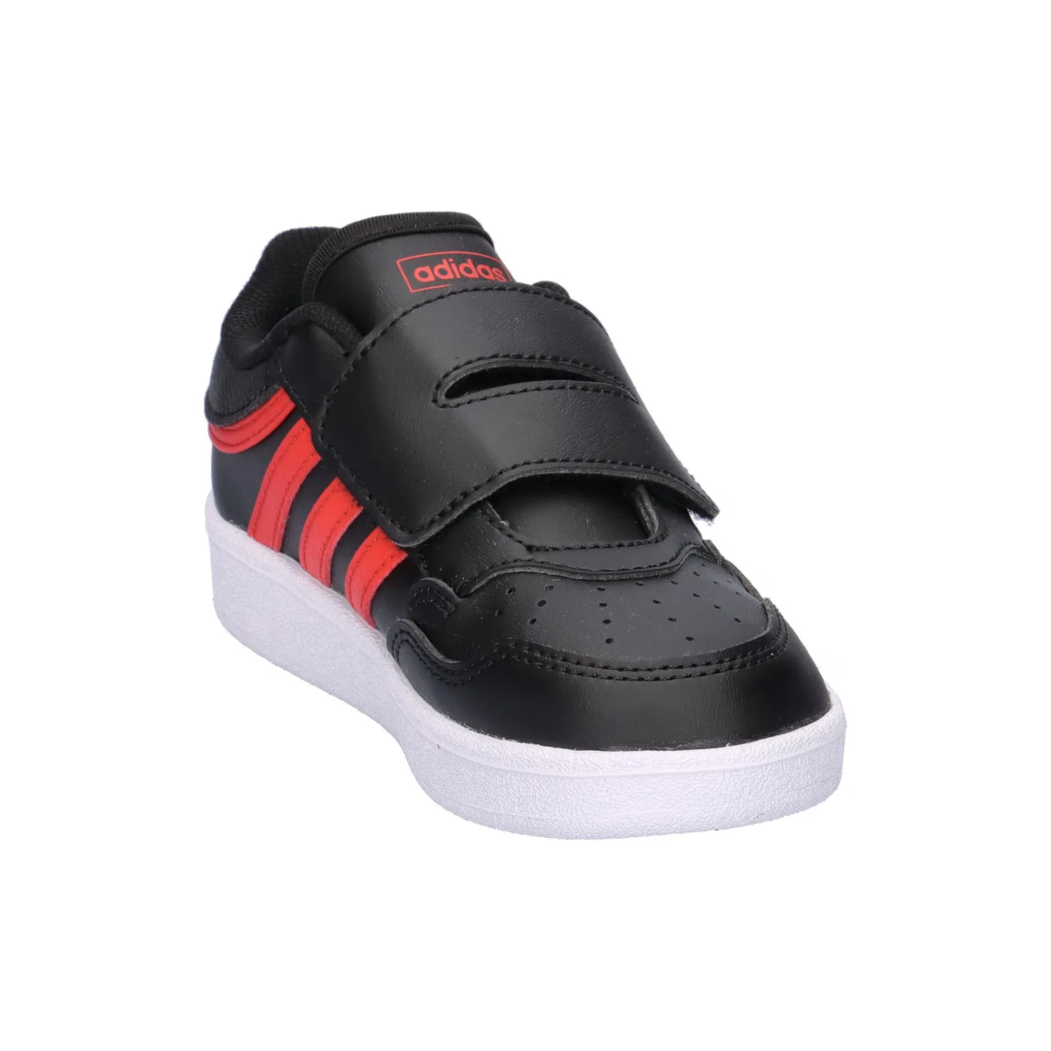 Детские кроссовки с закрытой пяткой HOOPS 4.0 CF I Adidas, Schwarz — фото 2