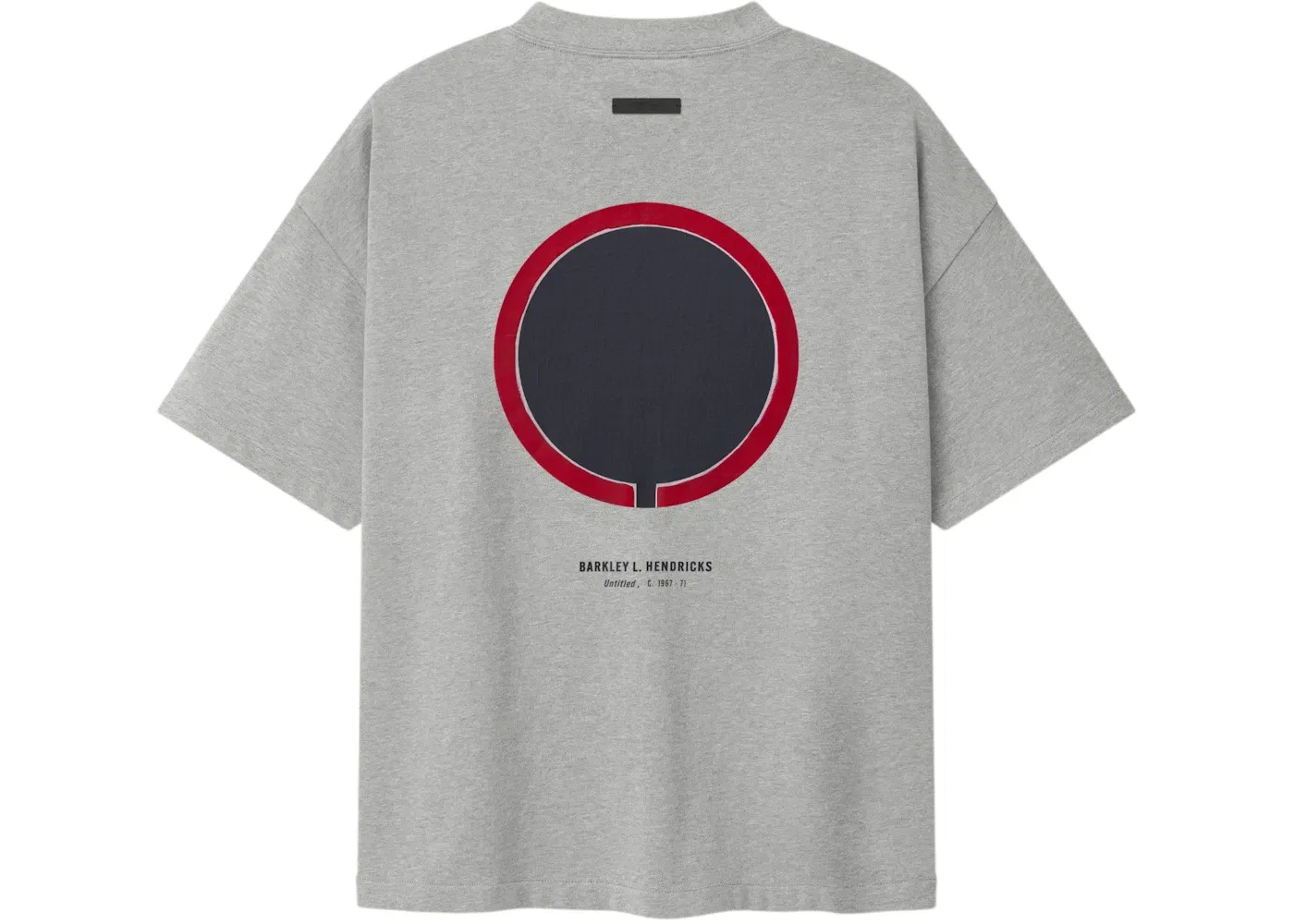 Унисекс футболка с принтом Fear of God Essentials Sixers x Barkley Hendricks 90s Tee, Concrete Heather — фото 2
