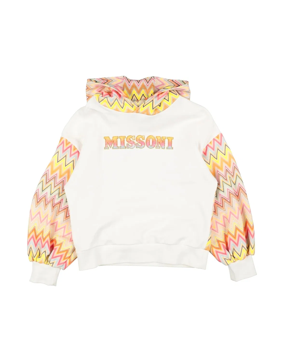 Свитшот из флиса с принтом Missoni, белый