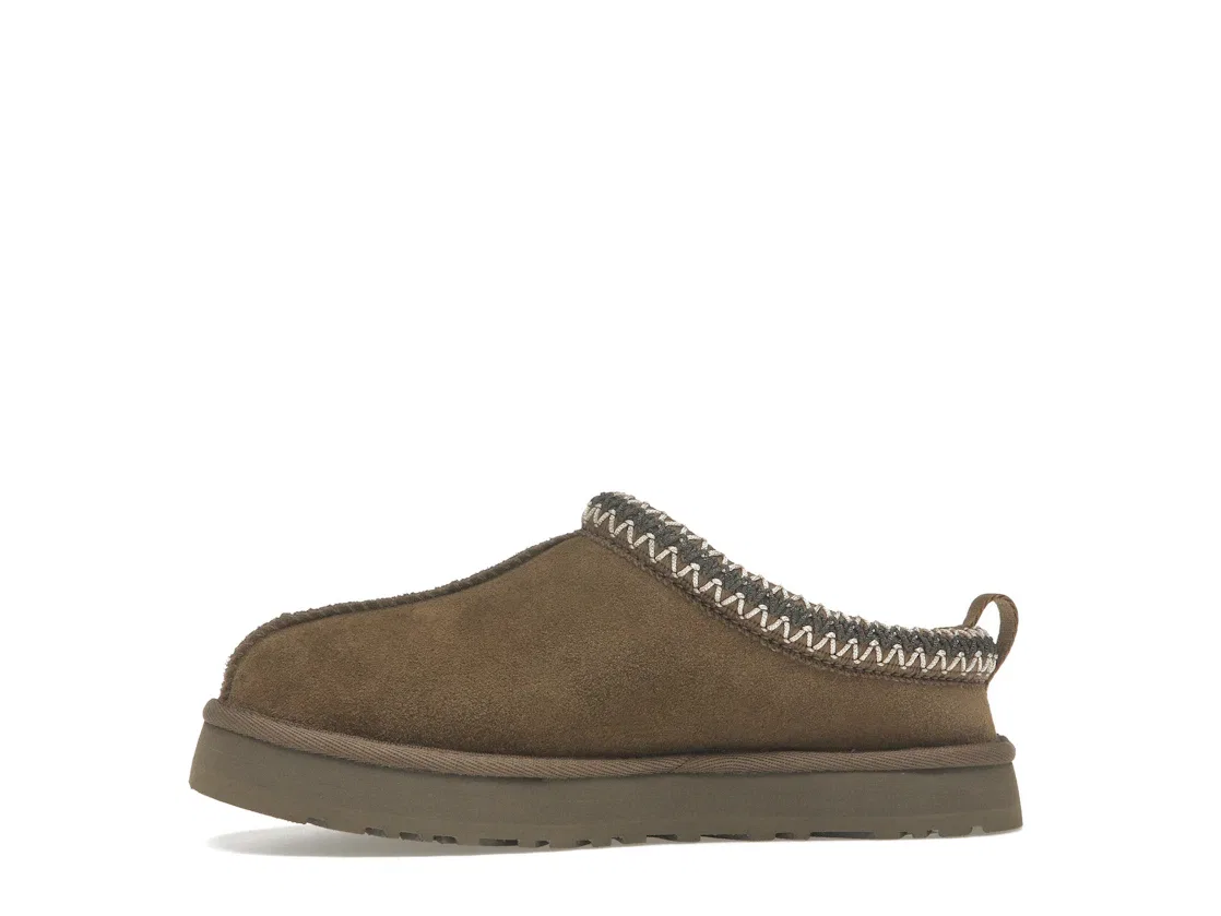 Детские тапочки с меховой подкладкой UGG Tazz Slipper, Hickory — фото 3