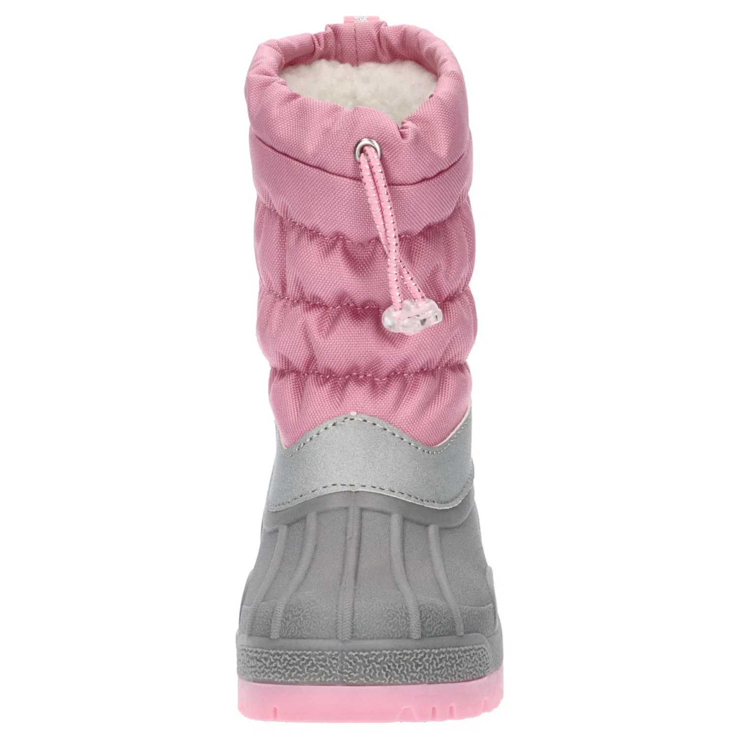 Детские зимние ботинки с высоким голенищем CMP Kids Hanki 3.0 Snow Boots, Rosa Grau Magentapink — фото 3