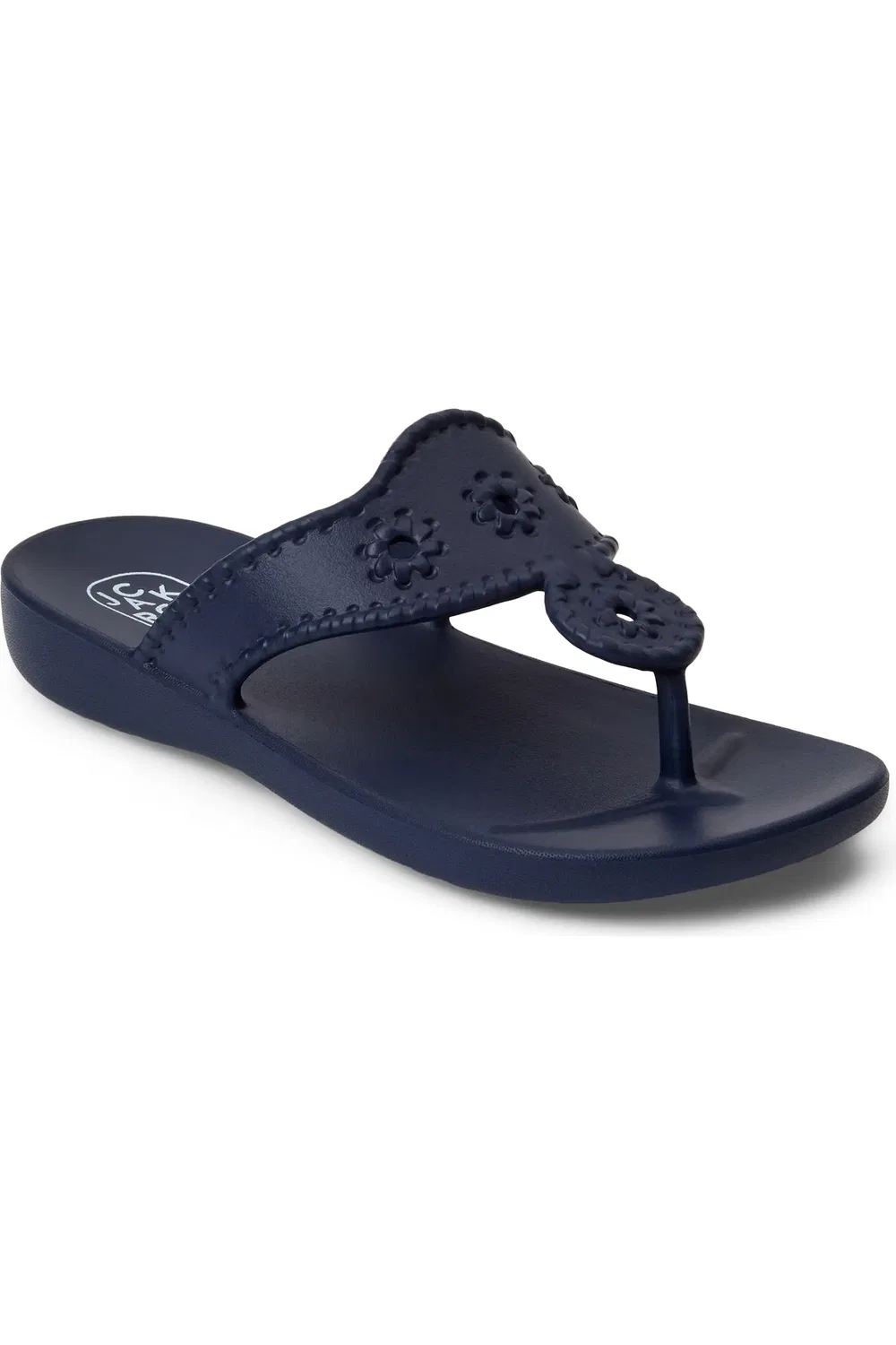 Детские сандалии шлепанцы водонепроницаемые Jacks Flip Flop Jack Rogers, темно синий
