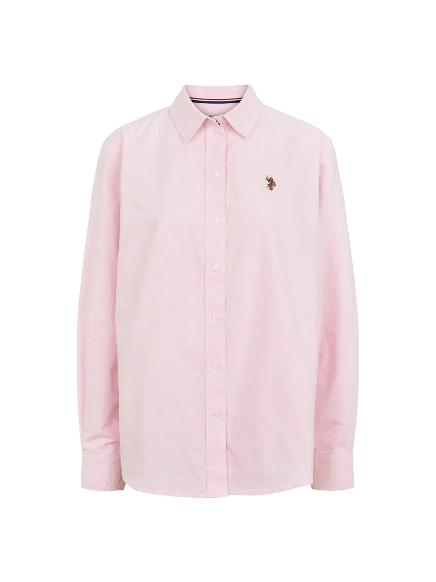 Футболка U.S. Polo Assn. 'UWGina' светло-розового цвета