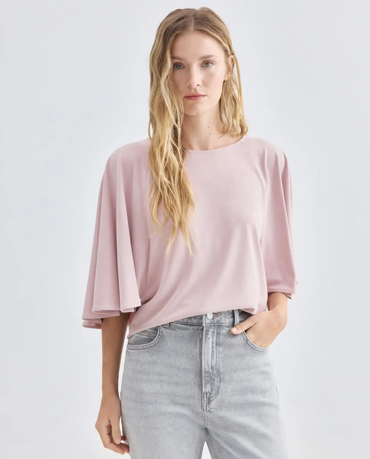 Женская футболка с коротким рукавом из модала Boss, Rosa