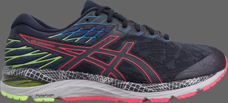 

Кроссовки gel cumulus 21 'hyper flash - midnight' Asics, синий
