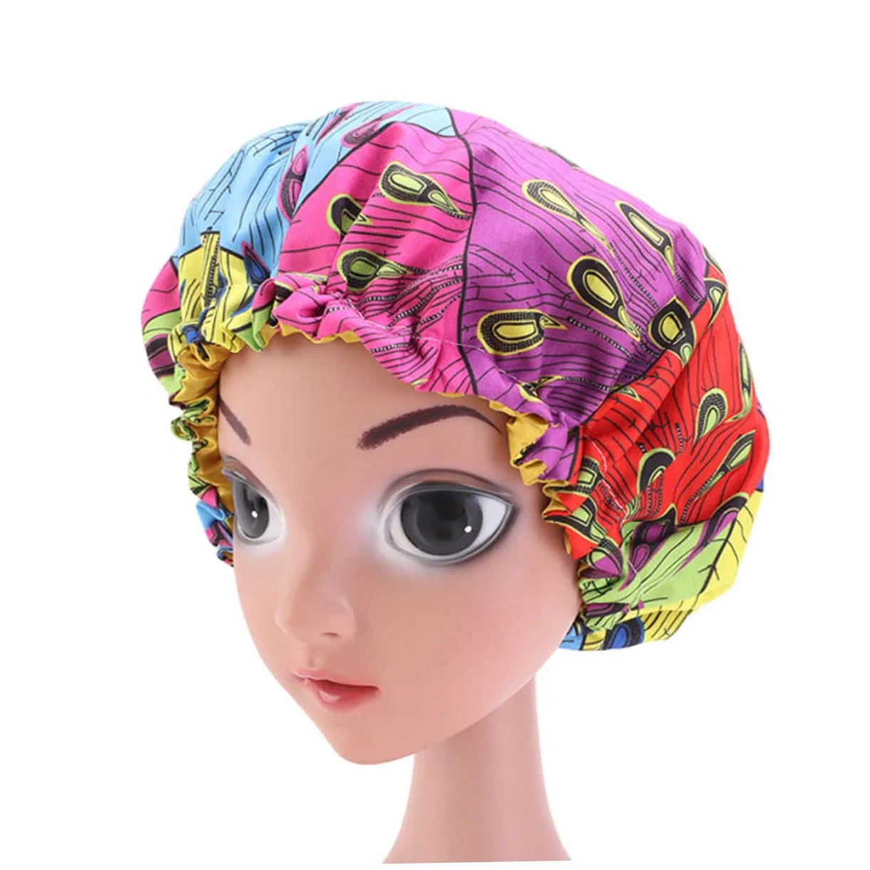 Детская шапочка для душа, 6 штук, Amosfun, Polyester, Size 2x3pcs — фото 4
