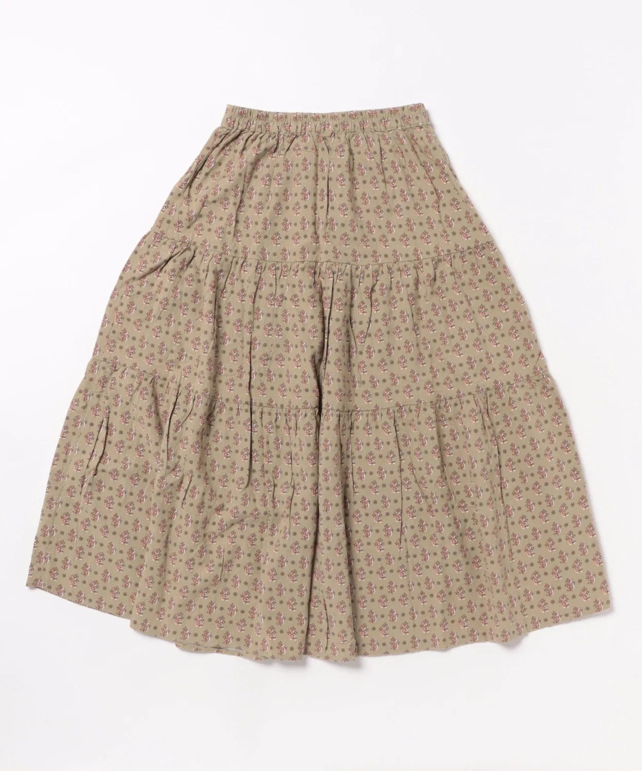 Детский боди-комбинезон с длинным рукавомRylee+Cru JOELLE SKIRT FLOWER BLOCK Mag., Green — фото 2