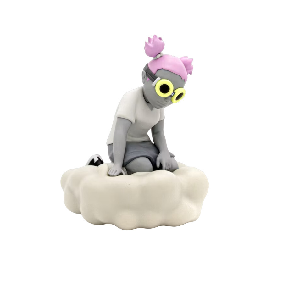 

Виниловая фигурка Hebru Brantley Volt Gaia, серый/желтый/розовый