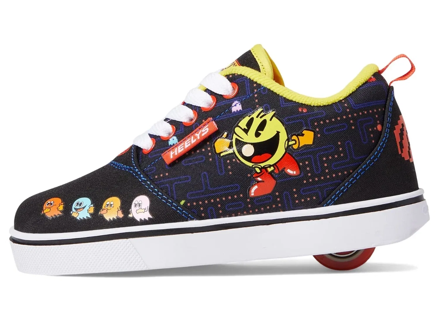 Детские кроссовки для мальчиков с принтом Pacman Heelys Pro 20, черный — фото 2