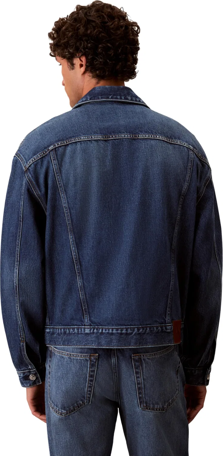 Мужская куртка с принтом 90s Horizon Trucker Calvin Klein, Horizon Blue — фото 2