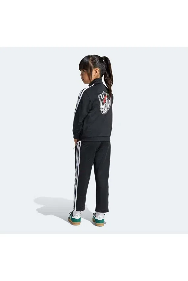 Детский спортивный костюм для девочек с длинным рукавом Disney Firebird, Adidas, Black — фото 4