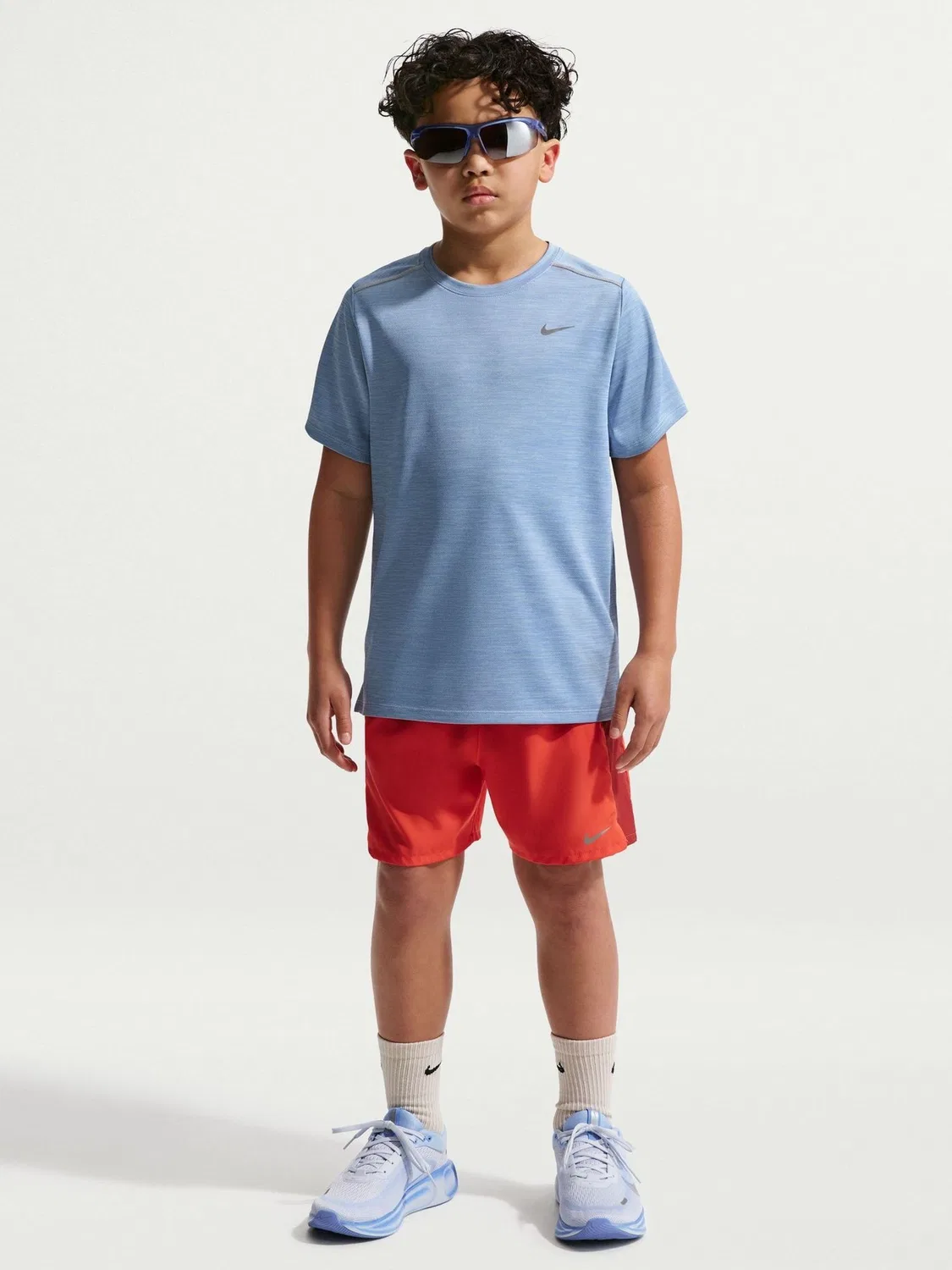 Футболка Nike Miler Dri-FIT с коротким рукавом, Work Blue