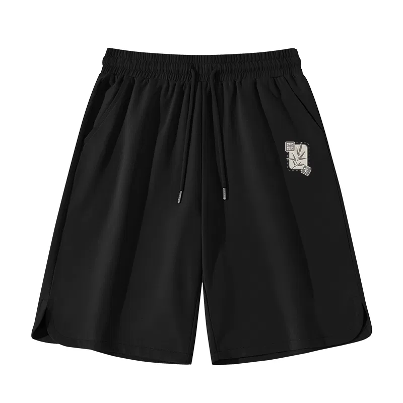 Детские шорты спортивные легкие Tonlion, Цвет 220G Knitted Shorts Palm Green — фото 4