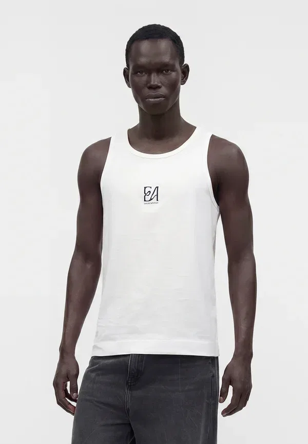 Майка Emporio Armani, белый