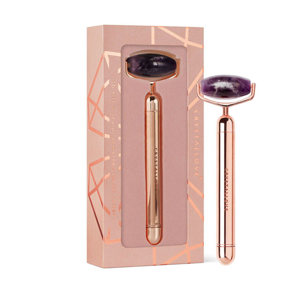

Crystallove Crystal Collection пульсирующий ролик из розового золота с аметистом, 1 шт.