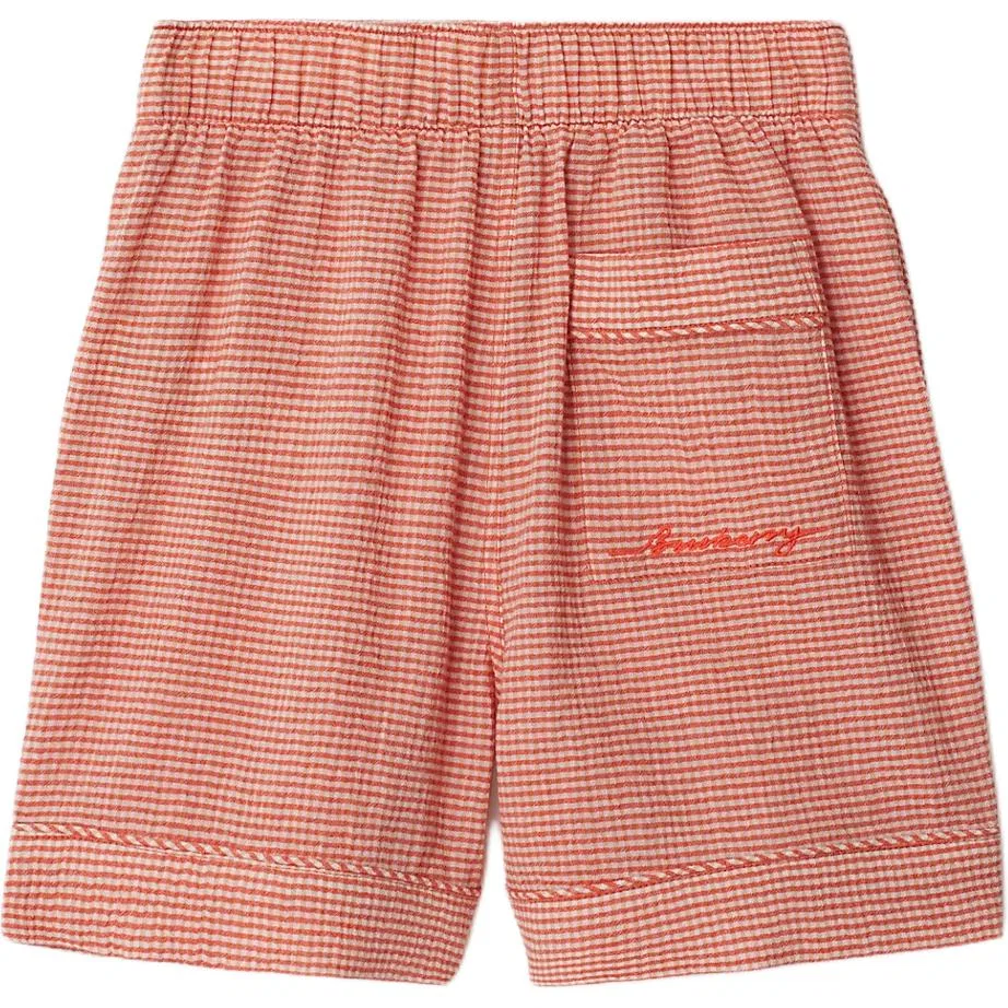 Детские шорты Orange Red Burberry, Orange Red — фото 2