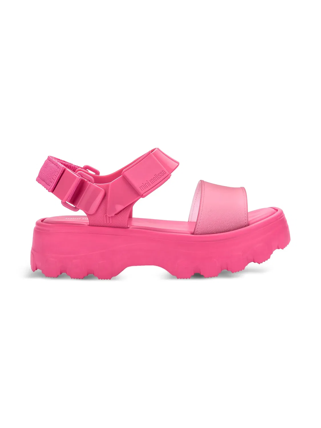 Сандалии на платформе с открытым носком Melissa, розовый — фото 2