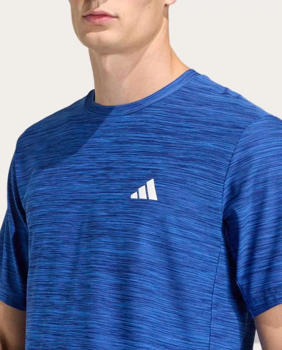 Мужская футболка с длинным рукавом Workout Essentials adidas, Синий — фото 4