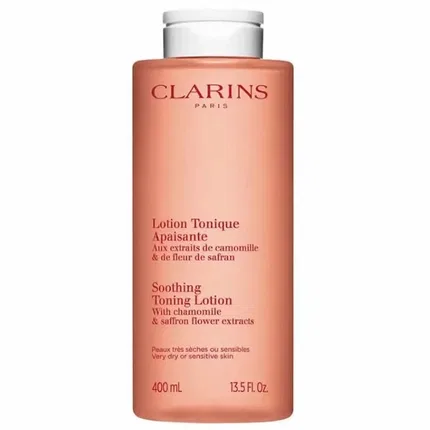 Тоник успокаивающий для чувствительной и очень сухой кожи Clarins, 400 мл