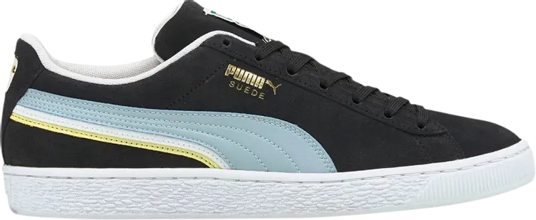 

Кроссовки Puma Suede Triplex - Black Blue Fog, черный