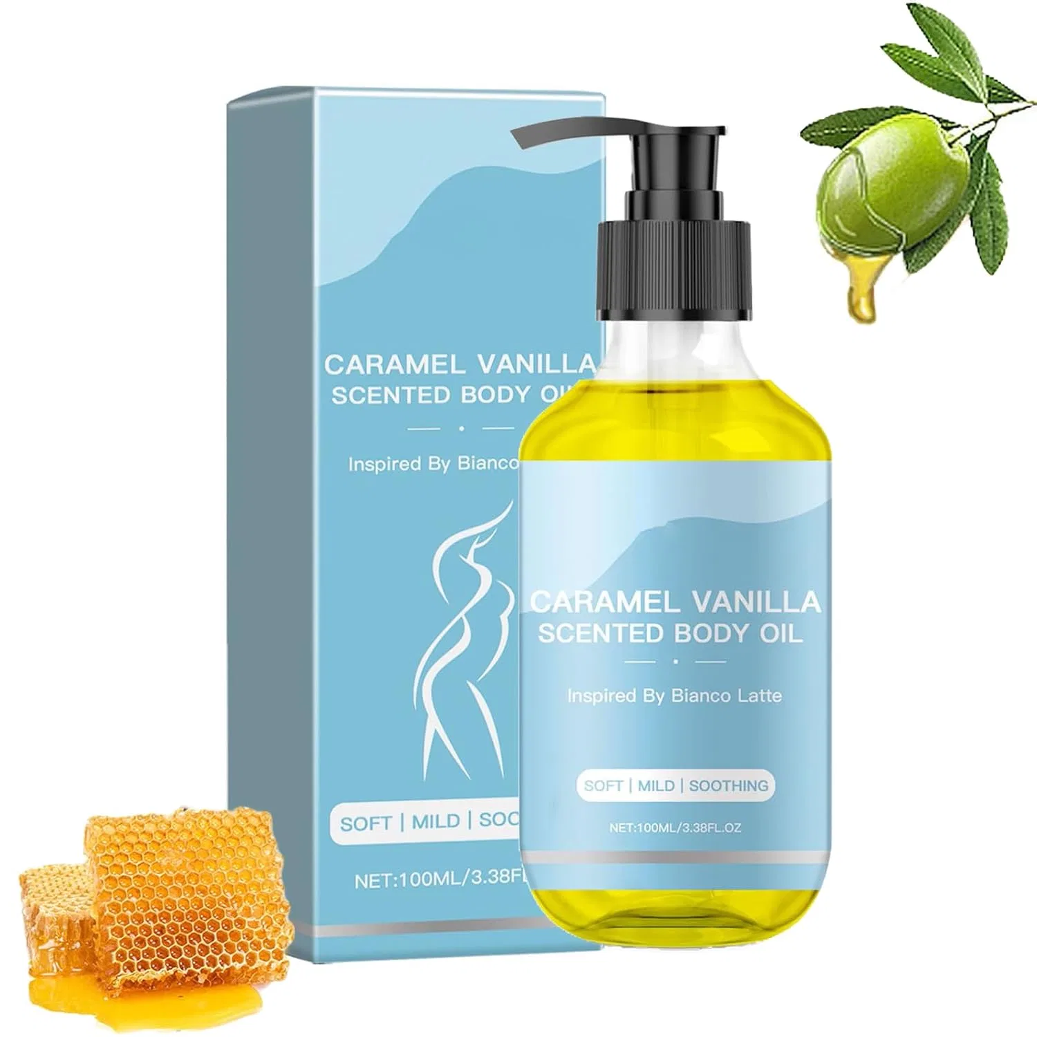 Масло для тела Caramel Vanilla, 100 мл Generisch