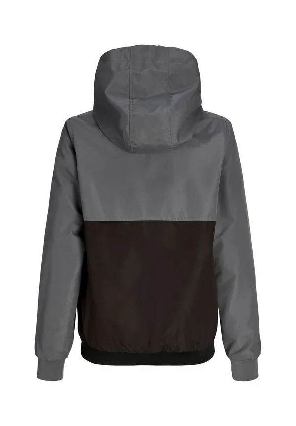 Куртка-бомбер Jjerush blockinghood noos jnr - из мягкого материала Jack & Jones Junior — фото 2