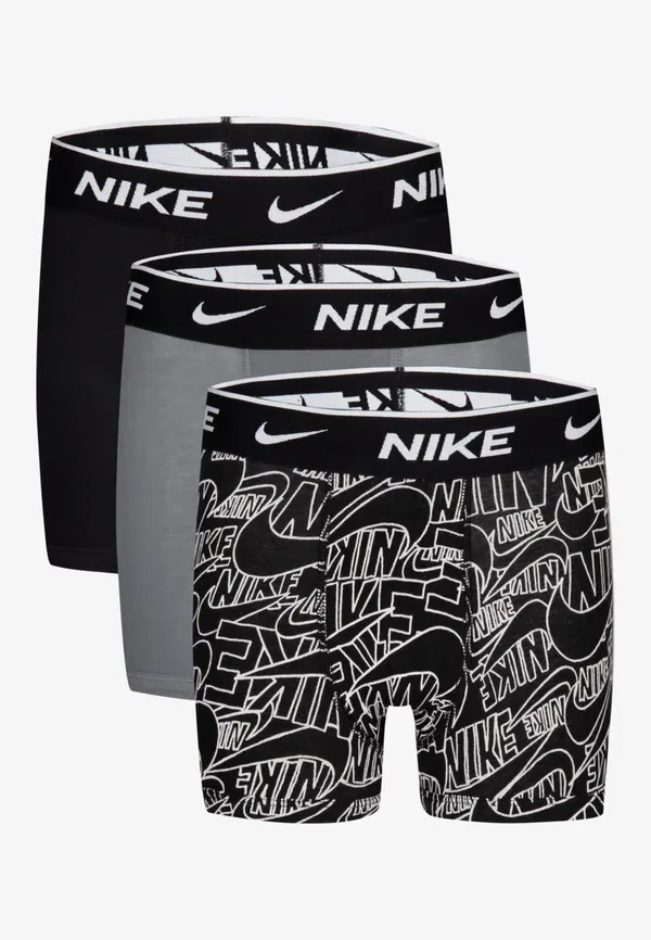 Комплект из 3 боксерских трусов Nike Sportswear, черный/серый