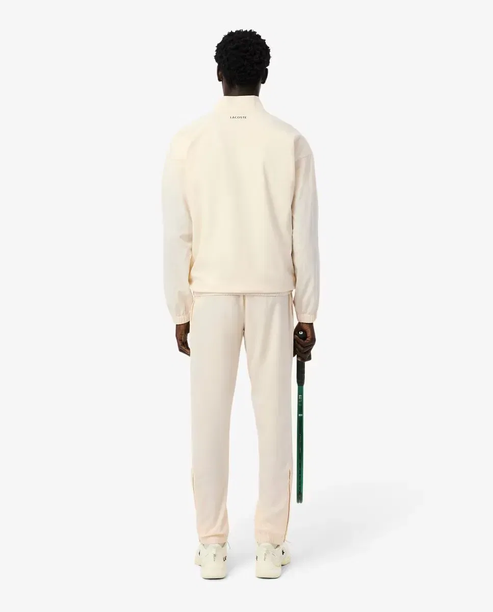 Мужской спортивный костюм из тафты Lacoste, Цвет Crema — фото 2