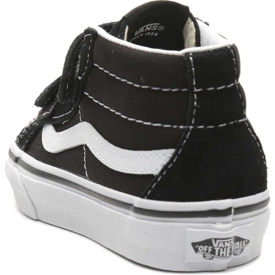 Кроссовки Vans Sk8-Mid Reissue V, Черно-белый — фото 3