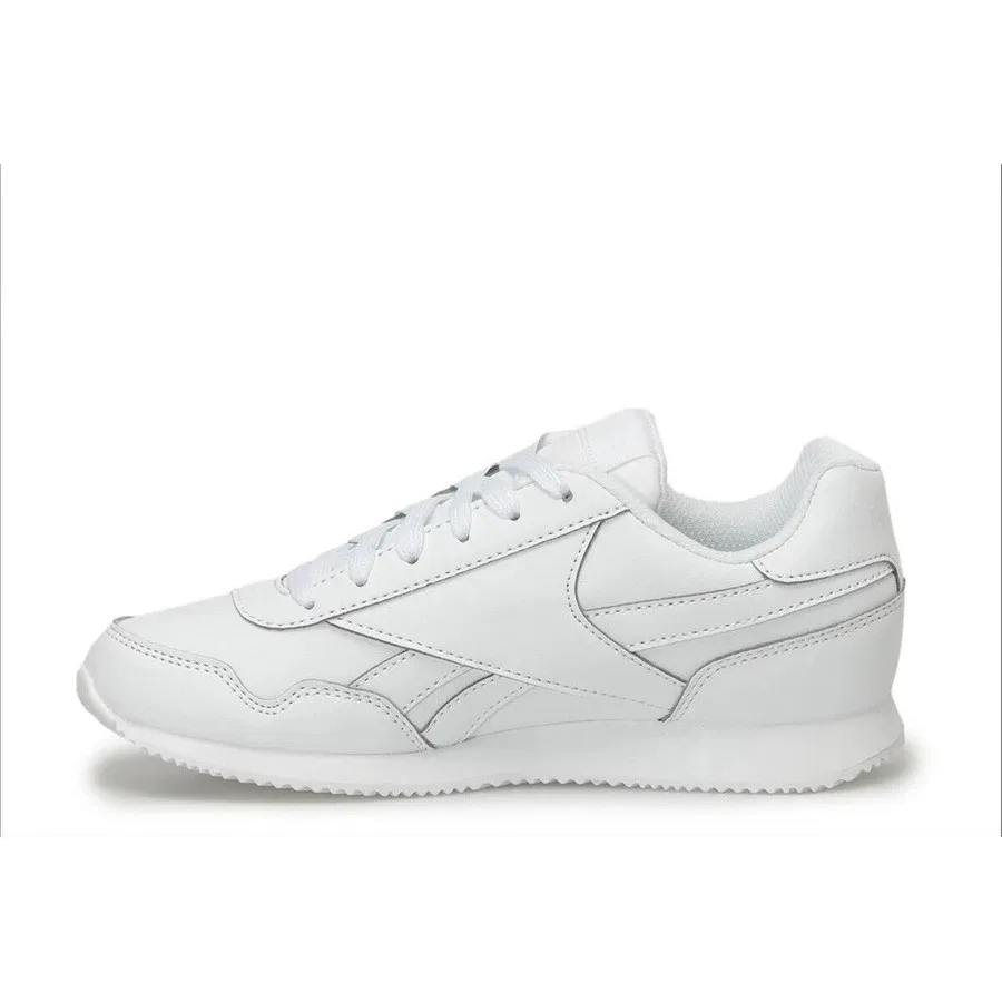 Кроссовки детские с кожаным верхом и дышащей сеткой ROYAL CLJOG Reebok, Белый — фото 2