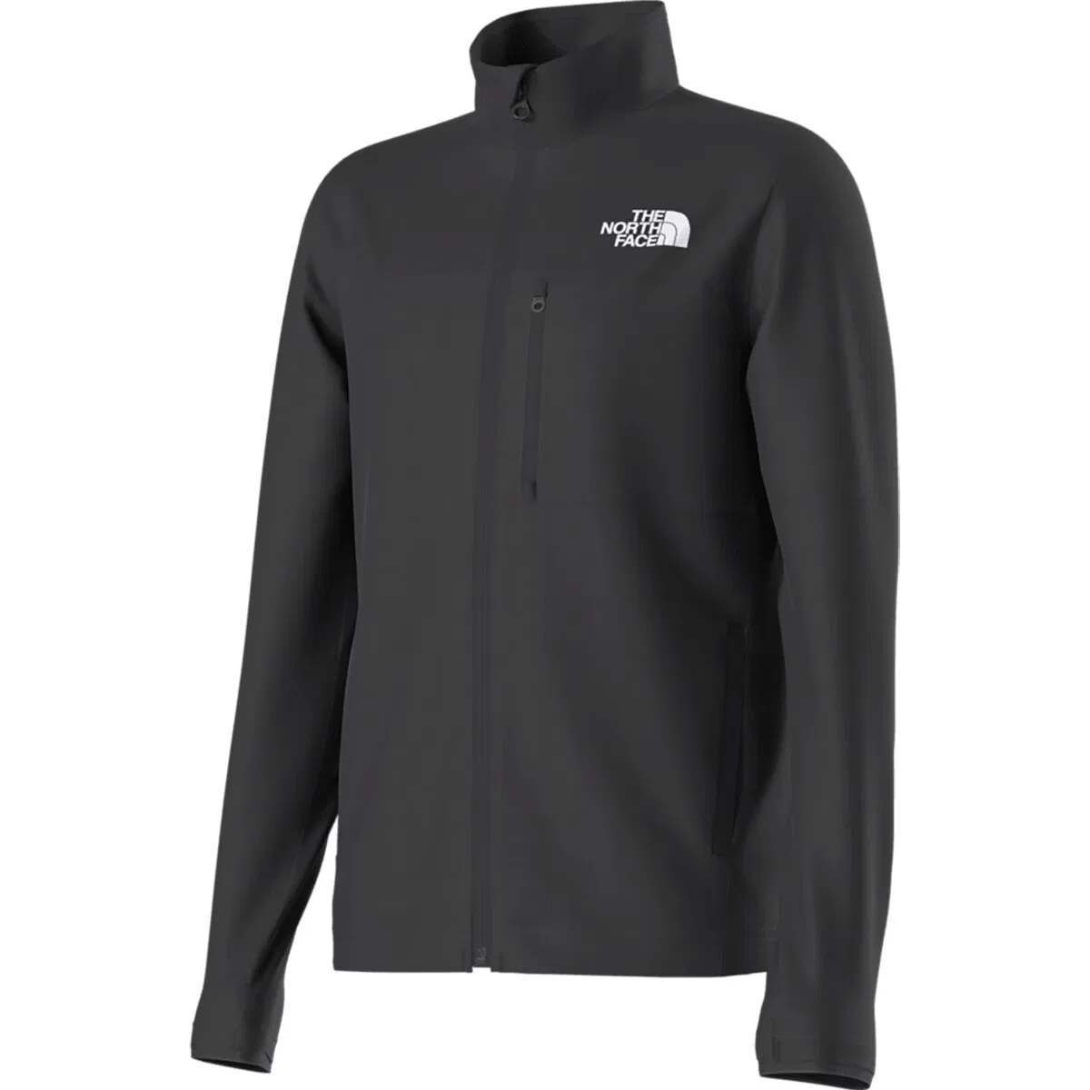 Детский флисовый мидлейер с полной застежкой-молнией The North Face, Tnf Black