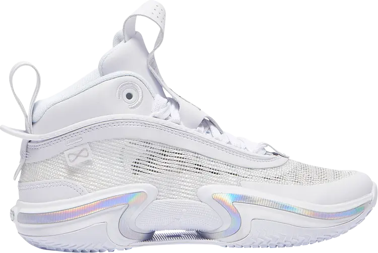 

Кроссовки Air Jordan 36 GS Pure Money, белый