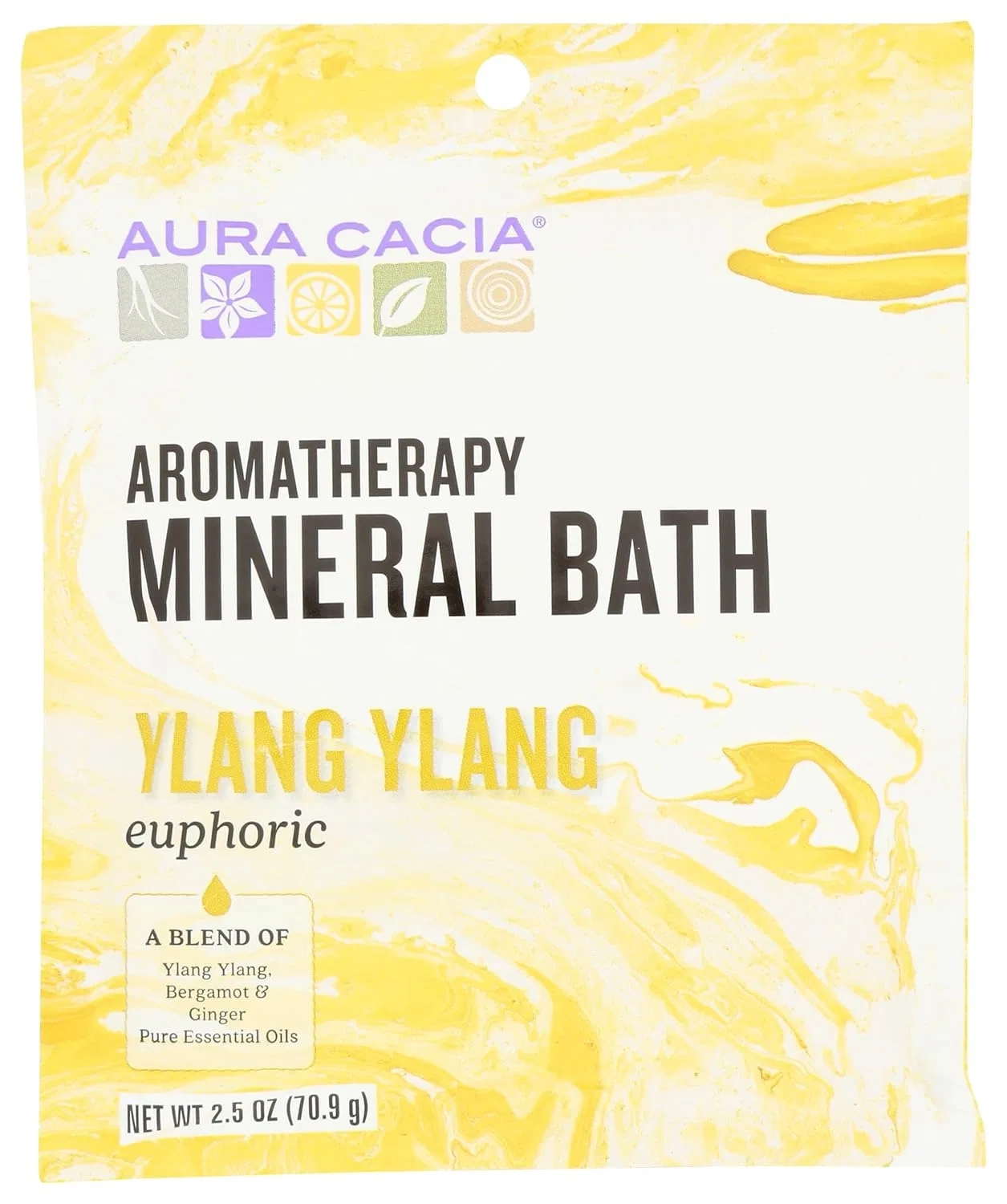 Минеральная ванна Aura Cacia Euphoria, 71 г