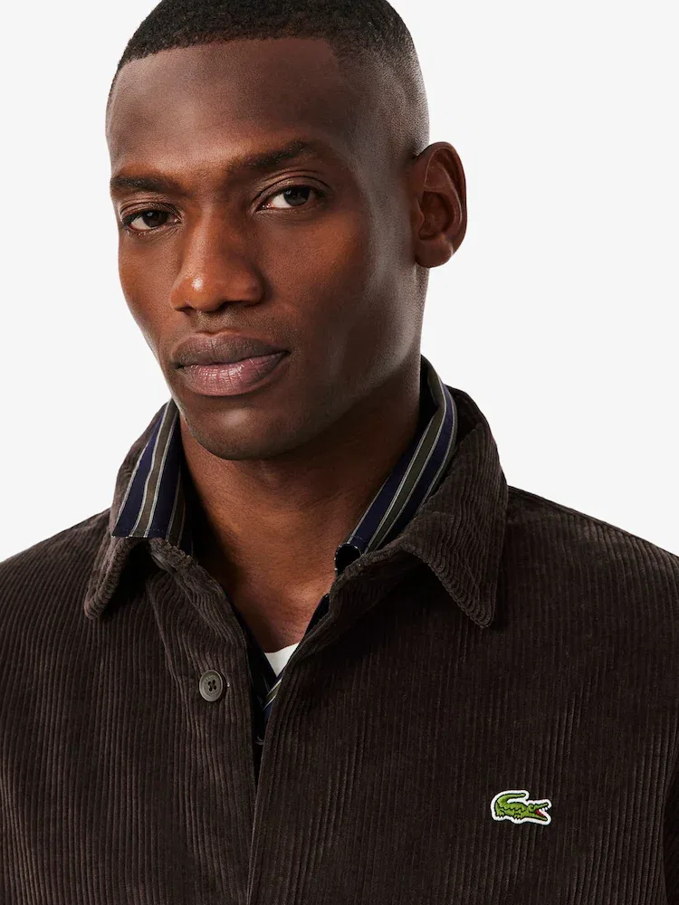 Мужская куртка-рубашка из вельвета LACOSTE CH7211 — фото 2