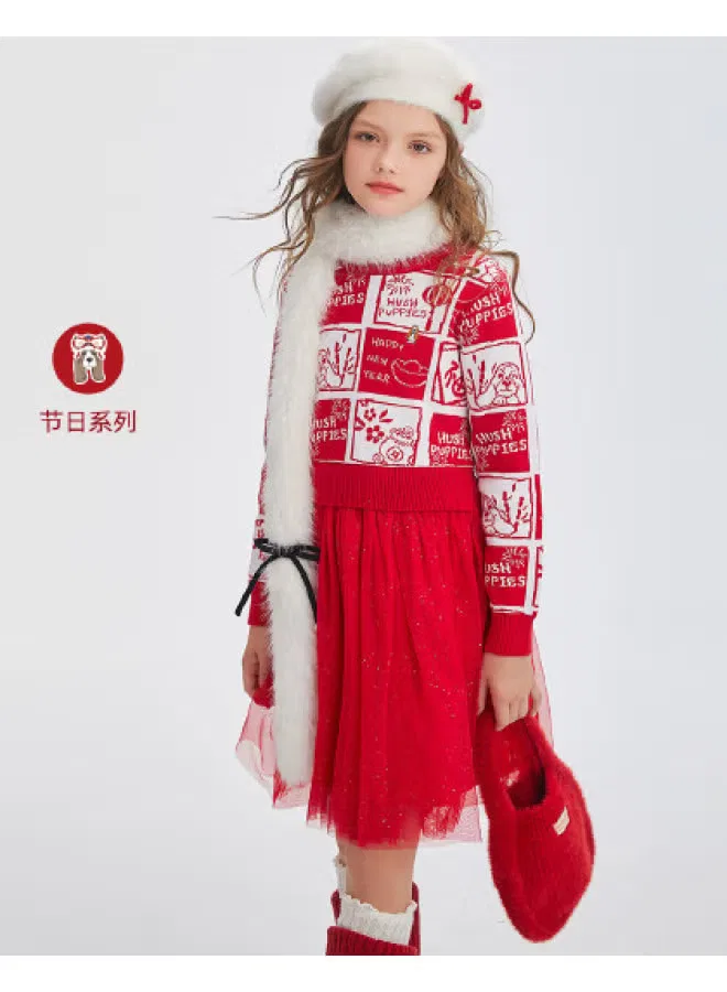 Платье с длинным рукавом праздничное Little Lady Hush Puppies