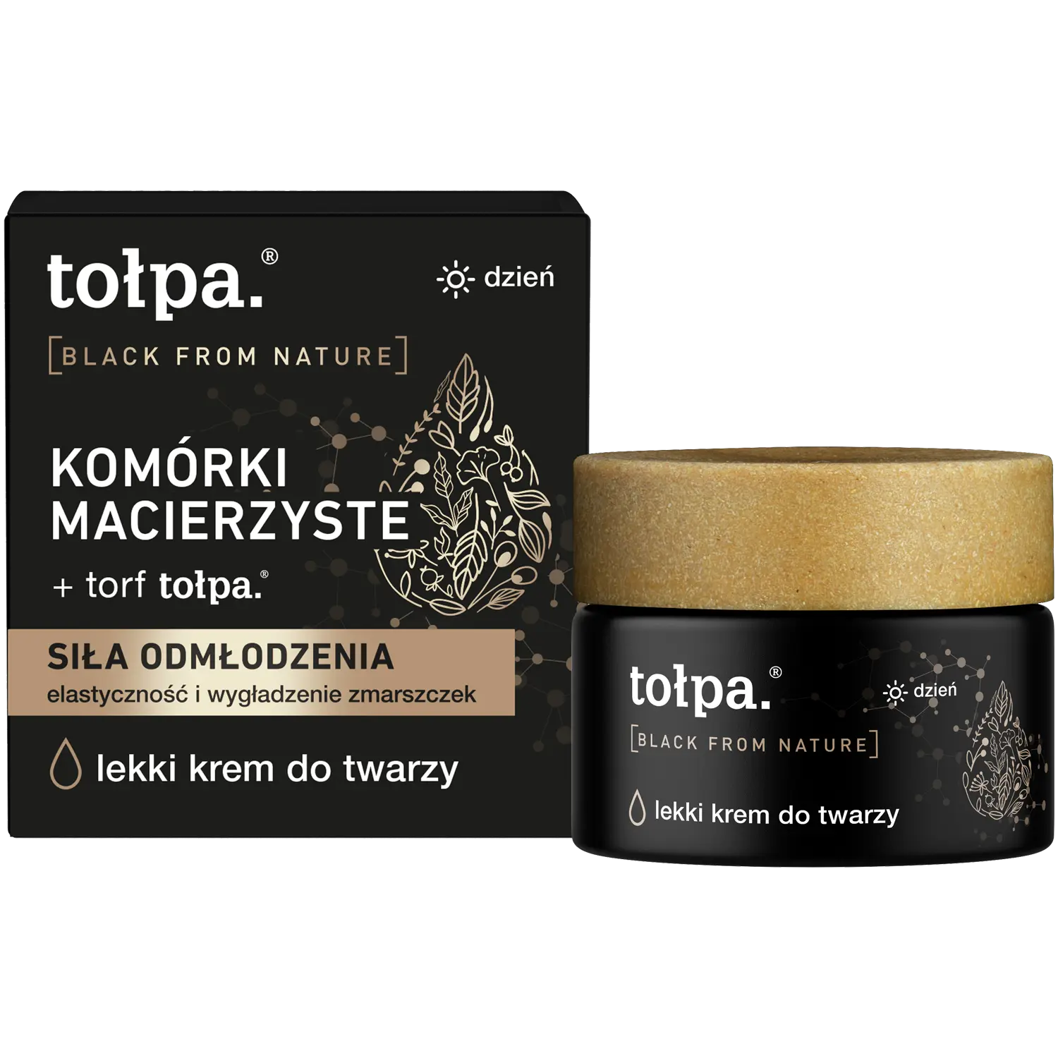 

Tołpa Black From Nature легкий крем для лица, 50 мл