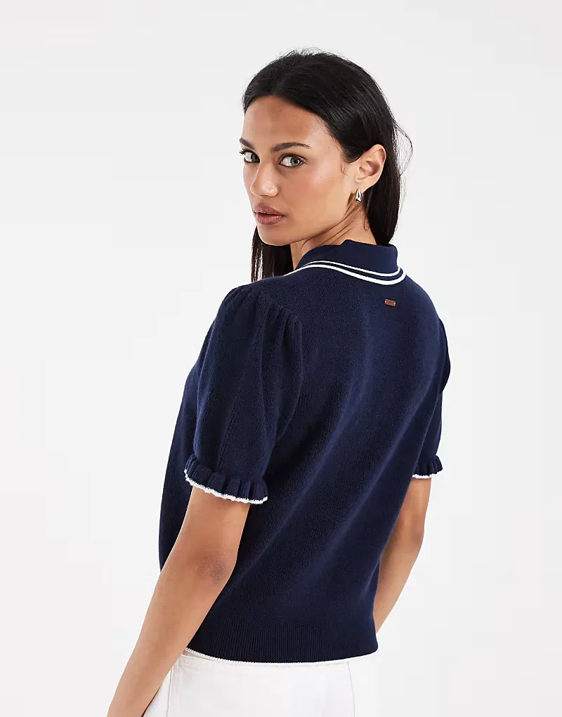 Супермягкая поло-рубашка Levi's с коротким рукавом, синий — фото 4