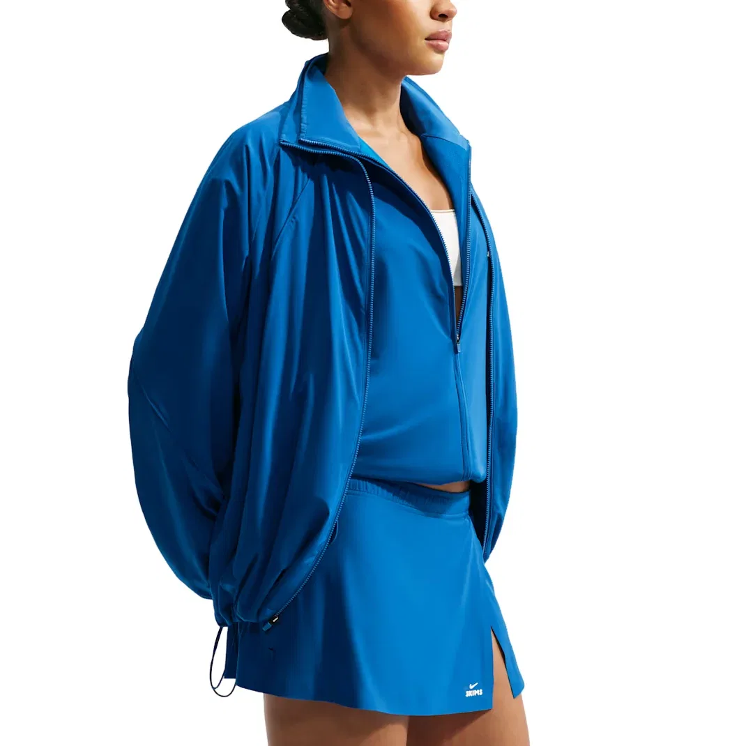 Женская юбка SKIMS Stretch Nylon Skort 'Cobalt' Nike, Cobalt — фото 3