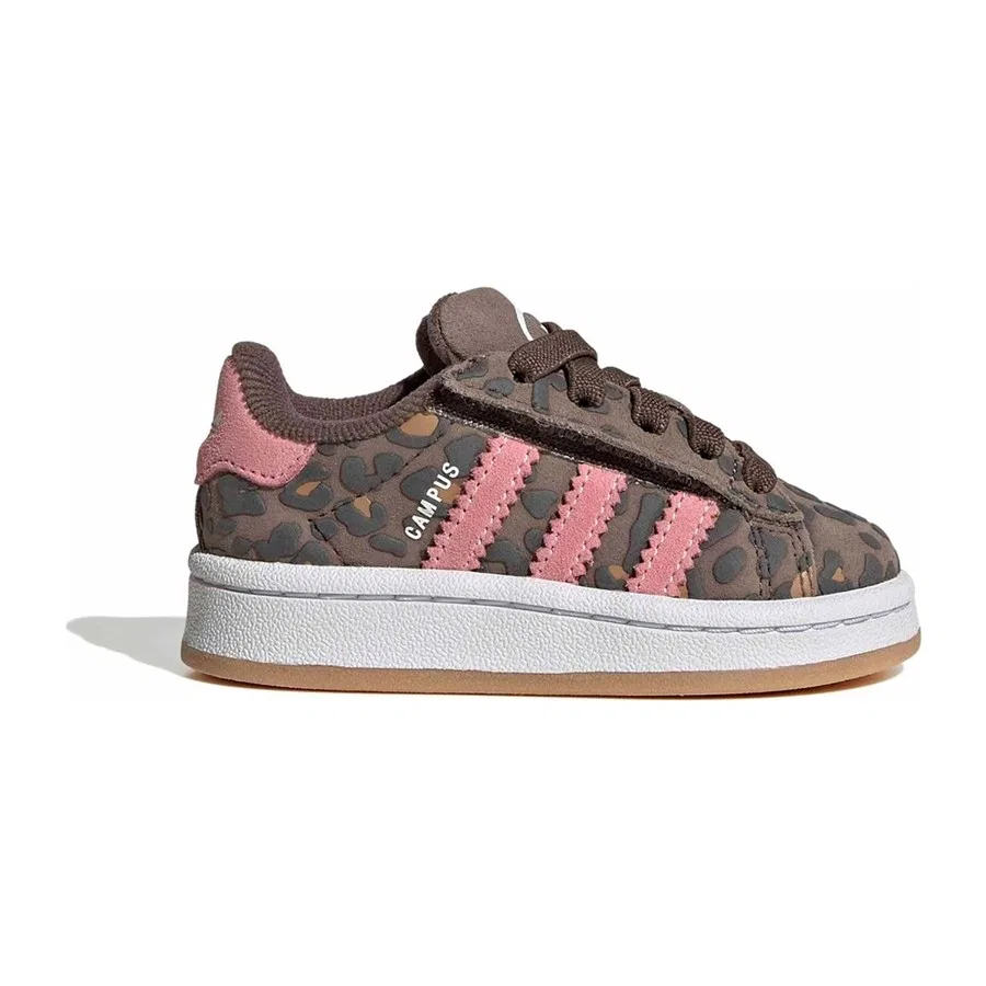 Детские спортивные кроссовки с эластичной шнуровкой Campus 00S Comfort Closure Elastic Lace Shoes adidas, Коричневый