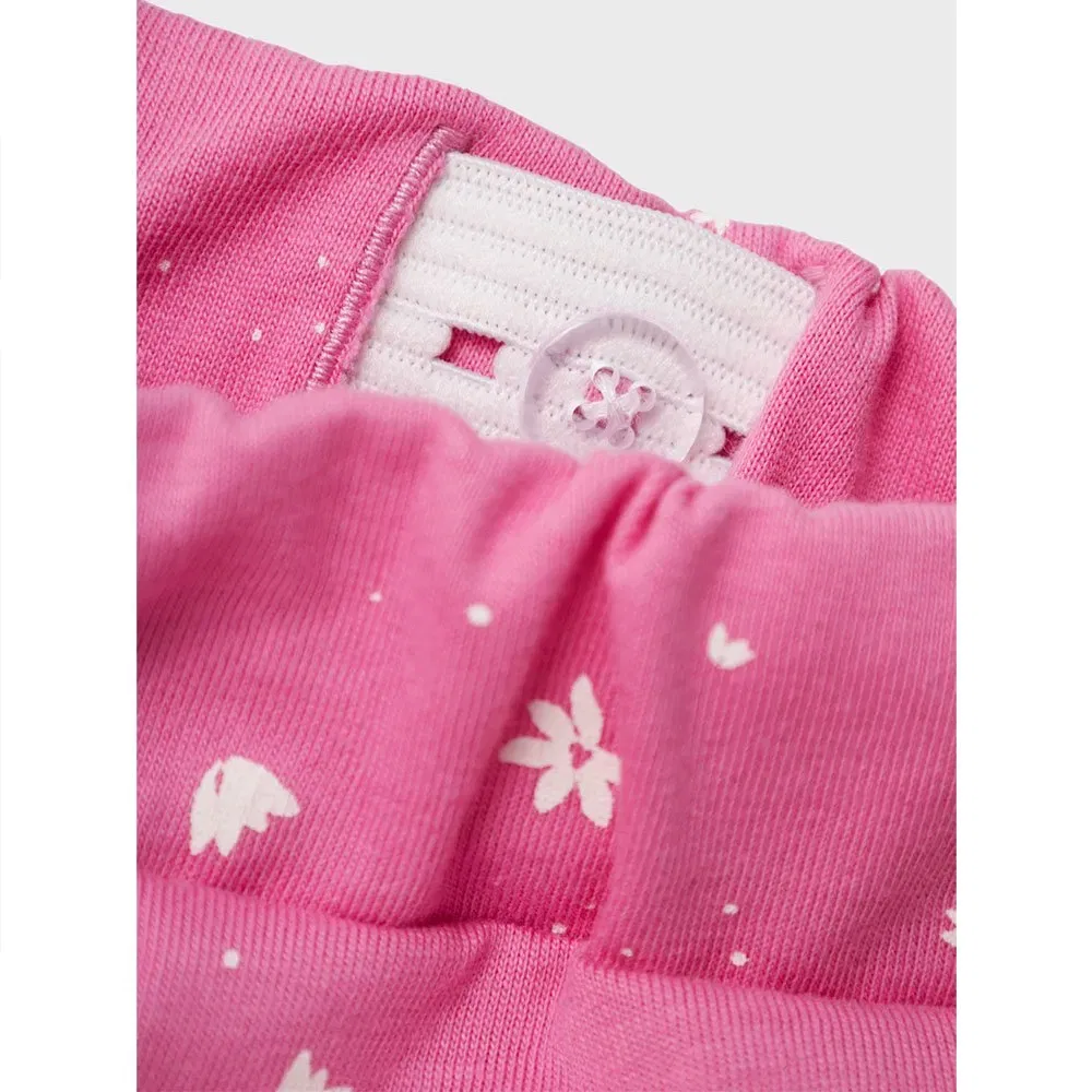 Детские шорты для девочек хлопковые Henra Name it, Pink — фото 3