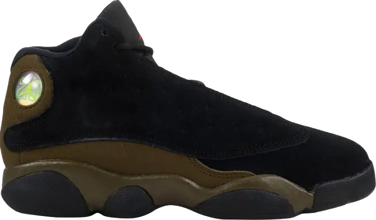 

Кроссовки Air Jordan 13 Retro PS Olive, зеленый, Зеленый;черный, Кроссовки Air Jordan 13 Retro PS Olive, зеленый