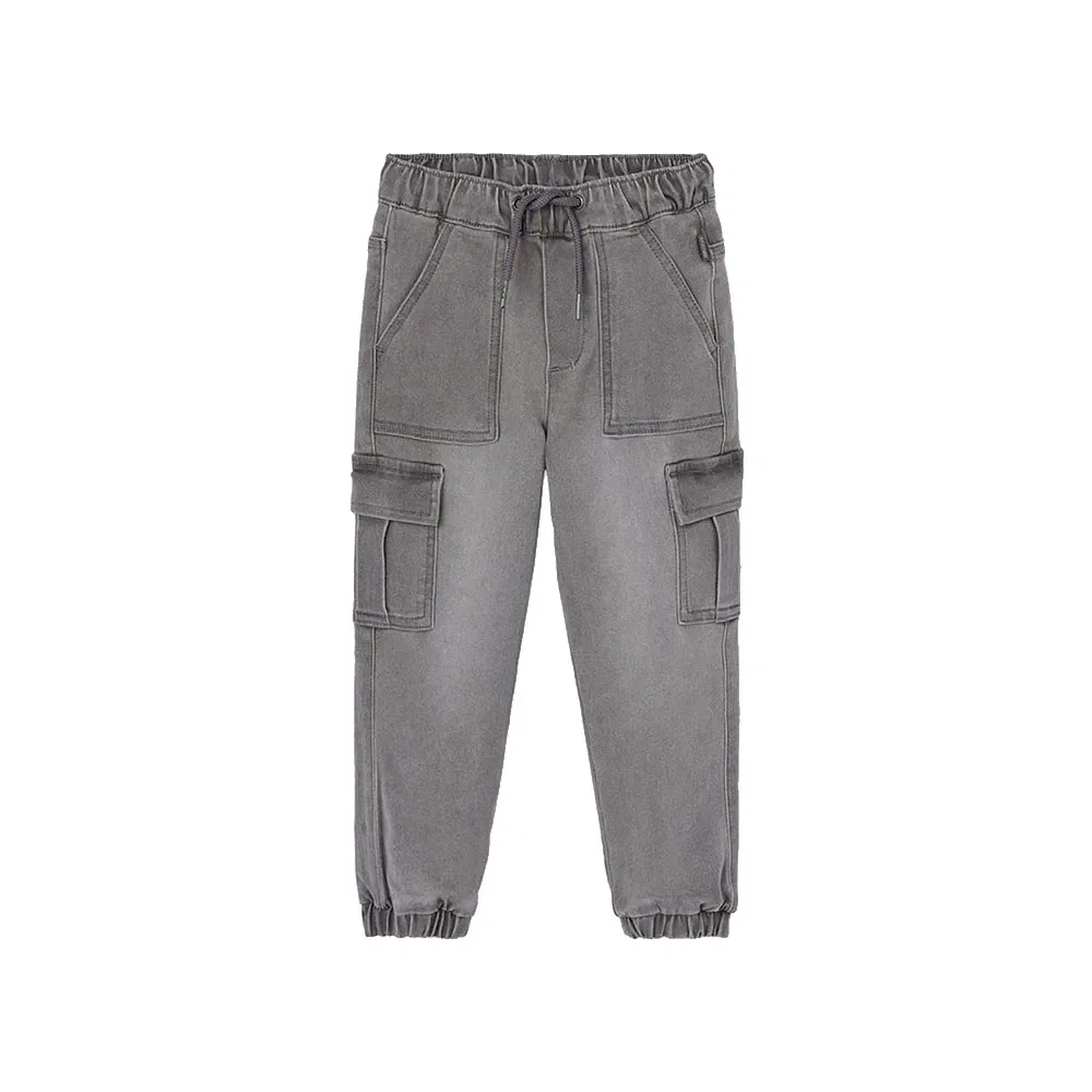 Вьетнамки Denim Knit Boboli, серый