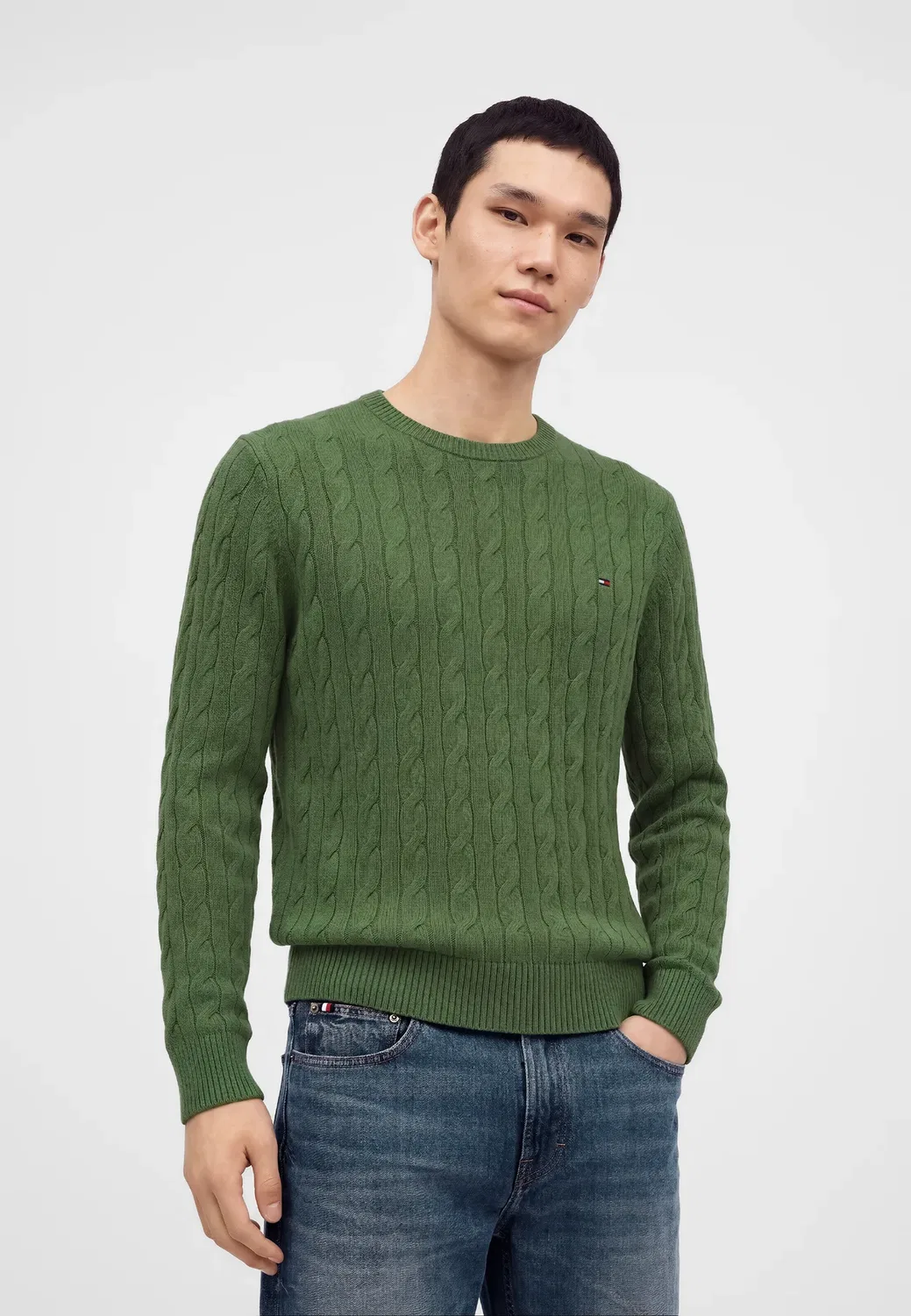 Довер - джинсы прямого кроя Tommy Hilfiger, Sebas Indigo — фото 4